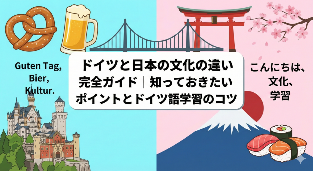 ドイツと日本の文化の違い完全ガイド｜知っておきたいポイントとドイツ